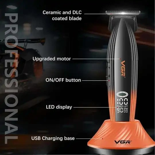 ماشین اصلاح موی سر و صورت وی جی ار مدل VGR V-889T