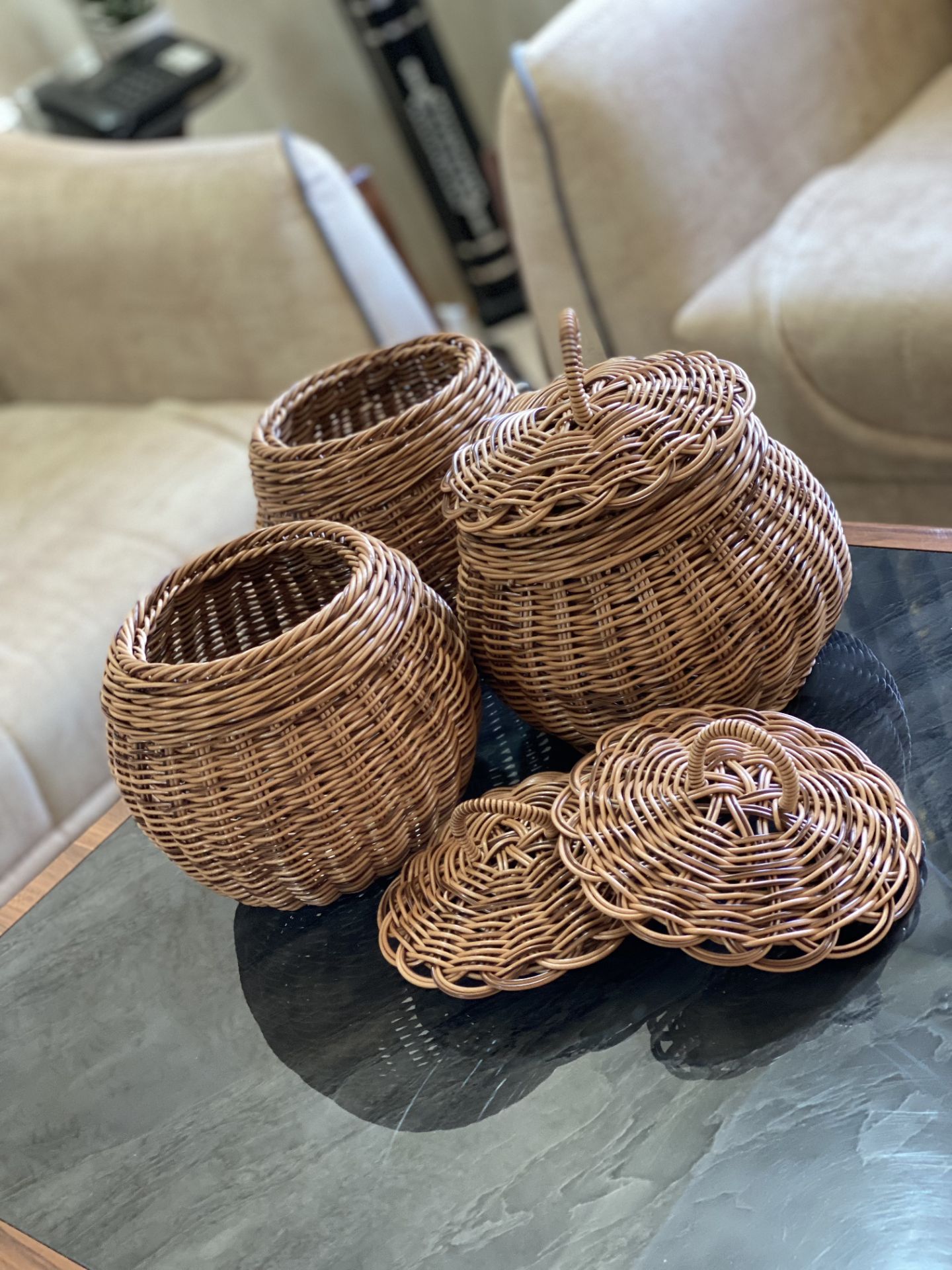 خمره حصیری دست بافت
