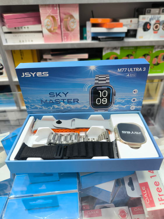 ساعت هوشمند M77 ULTRA MASTER از برند JSYYES