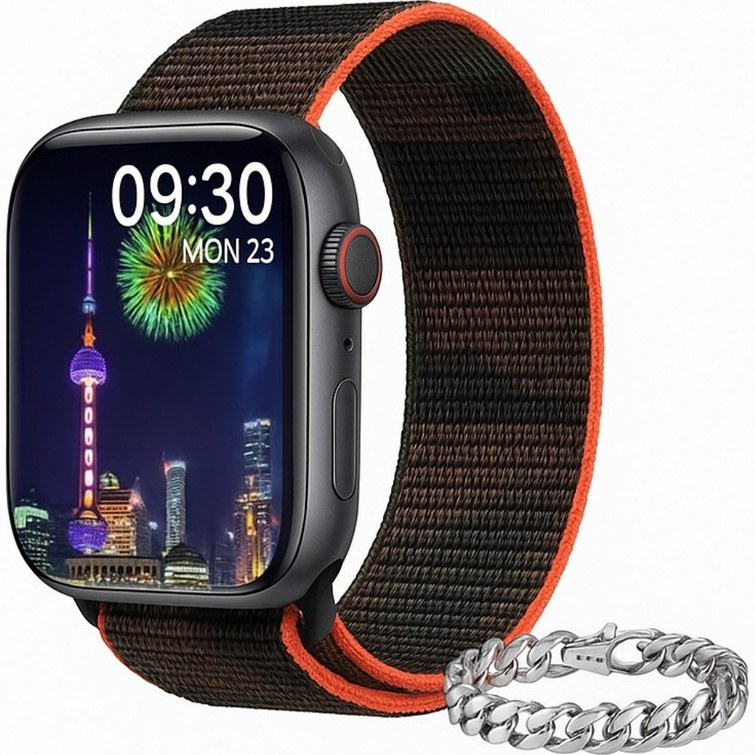 SMART WATCH M66 PRO JSYES BRAND  به همراه بند اشانتیون