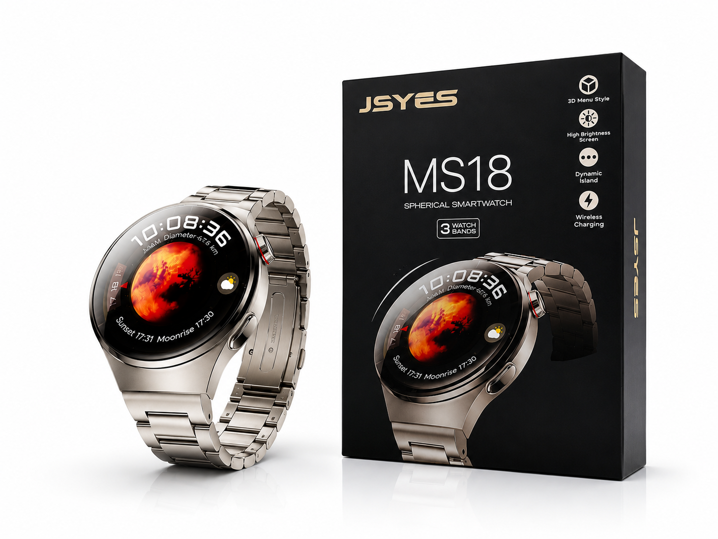 ساعت هوشمند jsyes  مدل ms18