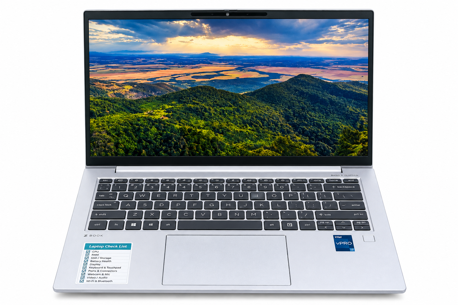 لپتاپ استوک فایر فلای hp zbook fire fly 14